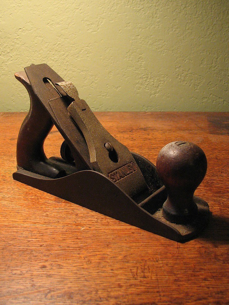 Woodworking hand plane; illustrative image, not a CPO Outlets product photograph