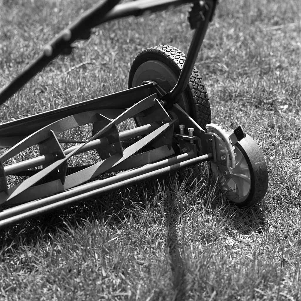 Lawn mower detail; illustrative image, not a MTD Parts product photograph